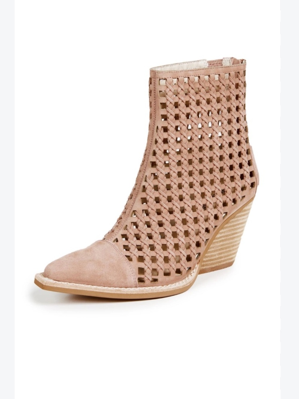 Jeffrey Campbell Oakwood Suede Ankle Boots Size 8